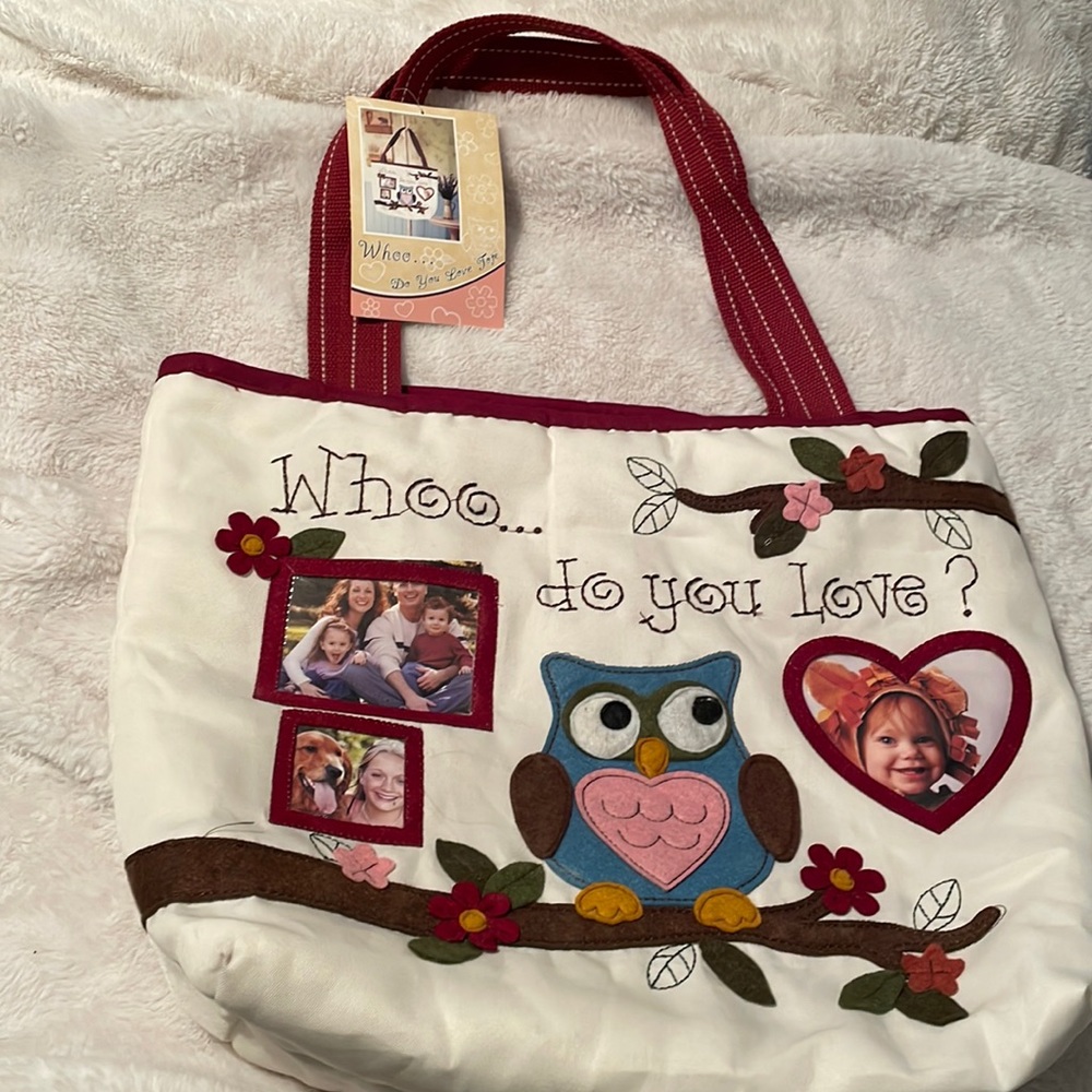 Who do you love tote bag NWT